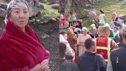 Ноокаттагы сел: тоодогу элди куткаруу иштери жүрүүдө 