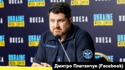 Представник Військово-морських сил ЗСУ полковник Дмитро Плетенчук
