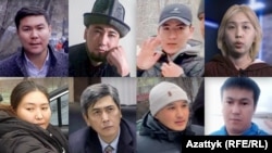 Милиция суракка алып кеткен журналисттер.