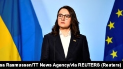Ukrainian Economy Minister Yulia Svyrydenko said the government was still discussing the proposed agreement. 