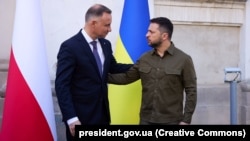 Польський лідер двічі брав участь в урочистостях з нагоди проголошення незалежності України – у 2016 та 2021 роках
