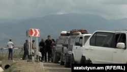 Մարդիկ լքում են Լեռնային Ղարաբաղը, սեպտեմբեր, 2023թ.