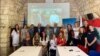 Представники громади українців у Лівані разом із працівниками посольства України