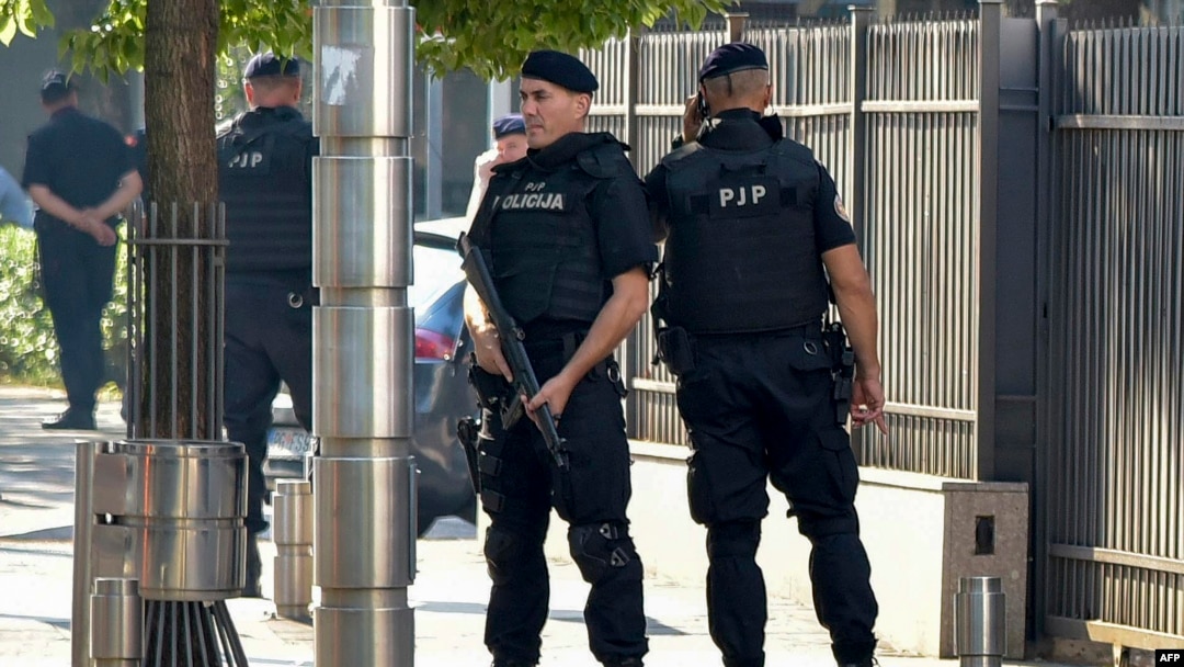 Crnogorska policija na ulicama Podgorice