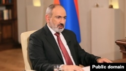 Armenia - Armenian Prime Minister Nikol Pashinian speaks on state television, Yerevan, June 27, 2022.