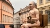 Антыпуцінская дэманстрацыя ў Празе, архіўнае фота