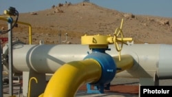 Armenia -- A gas distribution facility.