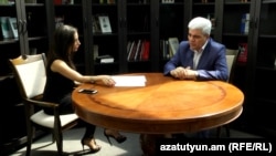 Ստեփան Գրիգորյանը «Ազատության» տաղավարում, 5-ը սեպտեմբերի, 2016 թ․ 