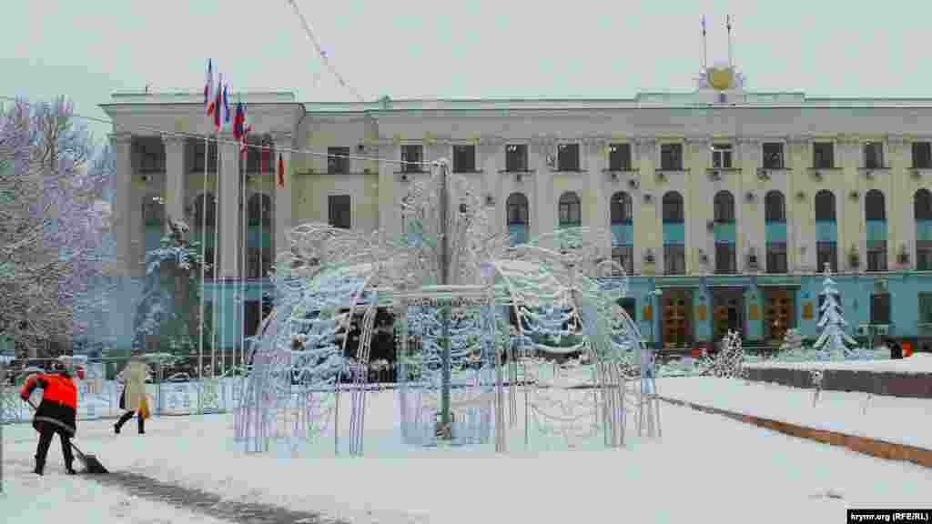 Встановили фонтан, що світиться&nbsp;