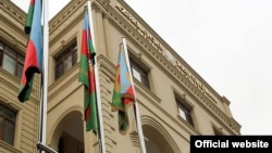 Здание Министерства обороны Азербайджана в Баку. 