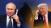 Președintele american Donald Trump și președintele rus, Vladimir Putin - colaj