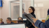 Суд над обвиняемой в попытке заказного убийства Эльвира Еркебаева в Уральске. Скрин с видео