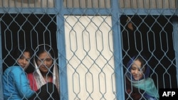یوه زندان کې بندیانې - عکس پخوانی دی 