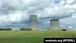 Беларуская АЭС у Астраўцы, архіўнае фота