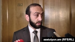 Ազգային ժողոի նախագահ Արարատ Միրզոյան, 17-ը հունիսի, 2019 թ.