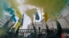 Під час протесту біля Конституційного суду України. Київ, 30 жовтня 2020 року 