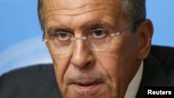 Министр иностранных дел России Сергей Лавров.