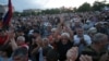 Armenia - Supporters of Prime Minister Nikol Pashinian rally in Armavir, June 7, 2021.