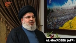 حسن نصرالله رهبر حزب الله لبنان می‌گوید تحریم‌های آمریکا علیه این گروه روی تشکیل دولت جدید تاثیر نخواهد داشت