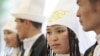 На церемонии бракосочетания в Бишкеке. Иллюстративное фото.